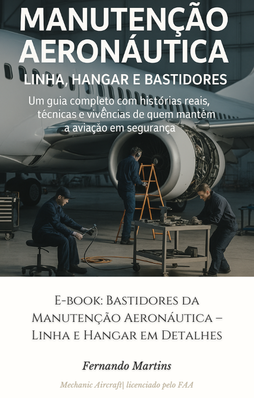 Bastidores da Manutenção Aeronáutica: Histórias Reais e Aprendizados para Quem Vive ou Ama a Aviação