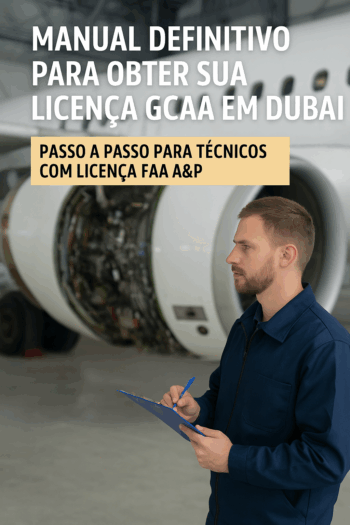 Como Obter a Licença GCAA em Dubai com A&P ou CHT