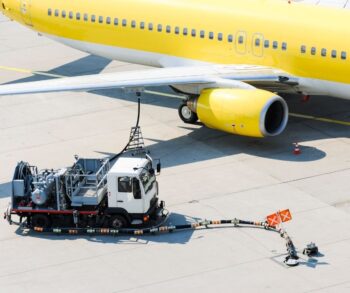 Avião no aeroporto em trânsito!